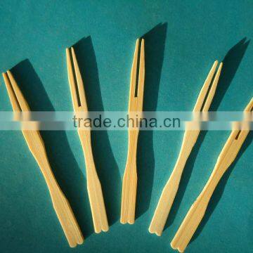 High Quality Party Bamboo Fruit Fork