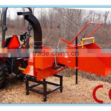 CE approved Tractor mounted wood chipper machine