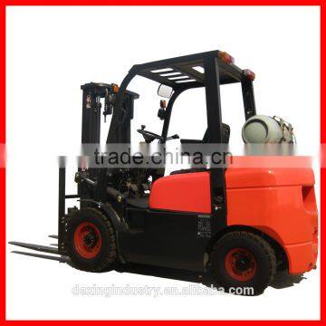 Powerful New 2 Ton LPG Forklift for Sale with Nissan Engine