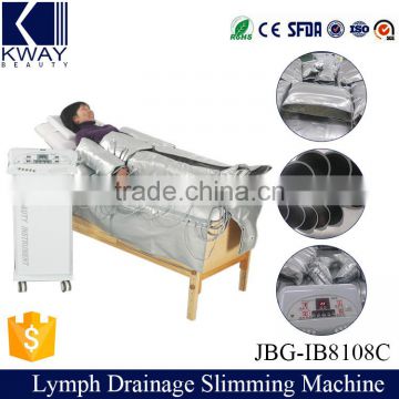 Factory supply 2016 New Pressotherapy infrared lymph drainage electrostimulation slimming machine with CE certification