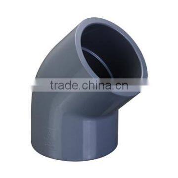 PVC PP Water Pipe Fittings Elbow Tee Flange Cap Socket photo-2