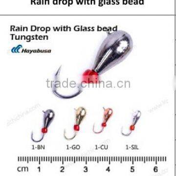 chinese good quality metal fishing lure tungsten ice fishing jigs
