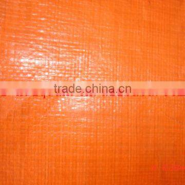 orange yellow coated pe tarpaulin sheet