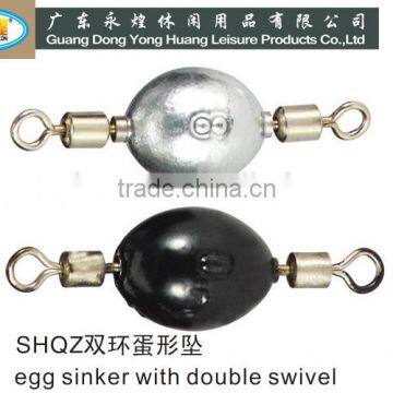 egg sinker with swivels