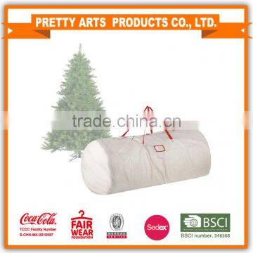Christmas Tree White Storage Bag