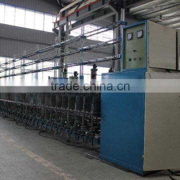 twisting machine for rope yarns