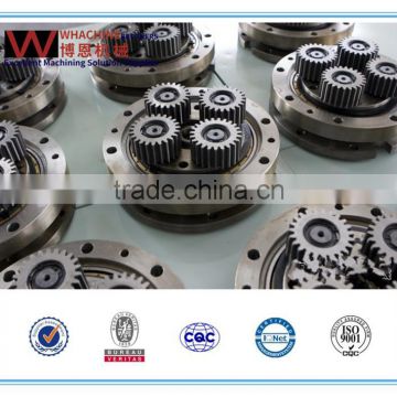 Professional 1:100 ratio speed reductor worm gearbox made by whachinebrothers ltd