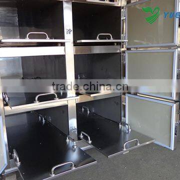 YSSTG0106 201 and 304 Stainless Steel DANFOSS Compressor 6 Bodies Mortuary Refrigerator photo-4