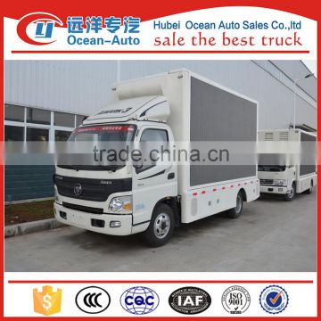 Outdoor Mobile Advertising Vehicle / Led Display Truck with Screen P6, P7, P8, P10