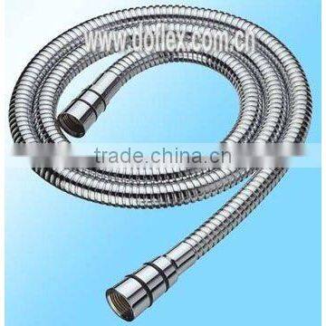 1.5m double lock stainless steel Flexible shower Hose/shower pipe