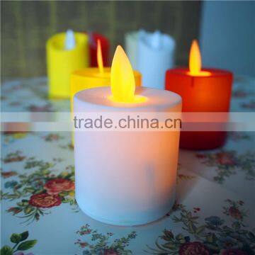 led flameless candles mini moving wick flickering tealight candle led moving wick plastic candle light