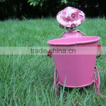 Metal Garden Planter Metal Tricycle Garden Planter Garden Decoration photo-3