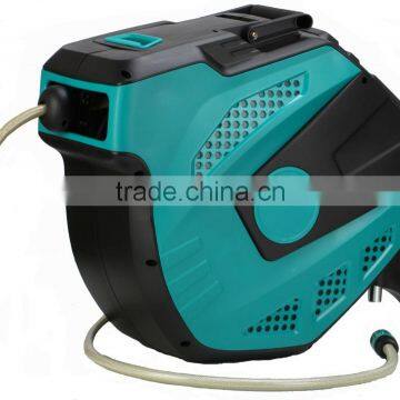 Agriculture and Garden Irrigation 25m 1/2 Inch PVC Auto Wall-mounted Garden Hose Reel photo-2