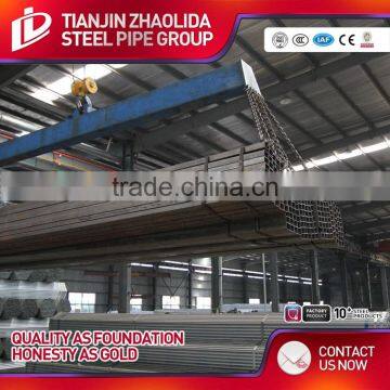 Low Carbon Welded Hot Rolled Square Rectangular ERW Steel Pipe & Tube photo-4