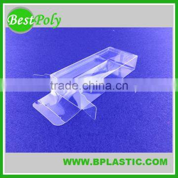 Custom made rectangle plastic PVC PET box