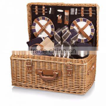 Wholesale cheap handmade wicker picnic basket made in china