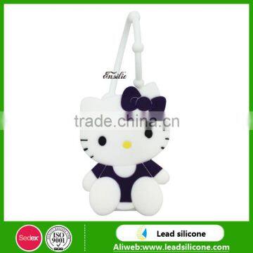 Wholesale Hello Kitty Custom Silicone Hand Sanitizer Holder photo-2