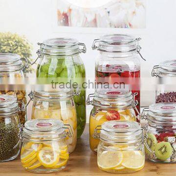 250ml--1500ml dry fruit glass jar fruit glass jar food glass jar