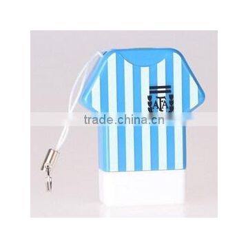 T shirt shape power bank