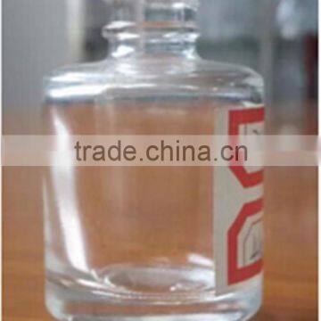 China 15ml Empty Glass Round Nail Art Polish Bottle