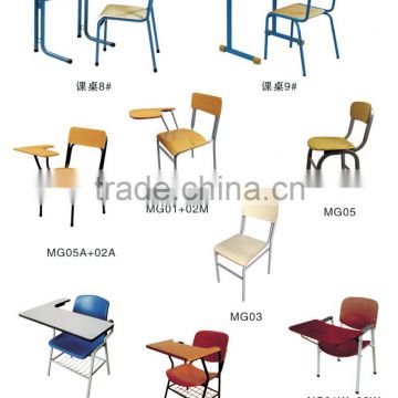 School Student Chair with Tablet