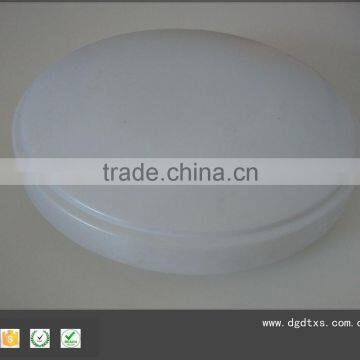 High quality customized milk white plastic light cover