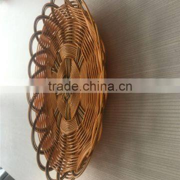 Beautiful Plastic Rattan Storage Basket for Supermarket photo-2