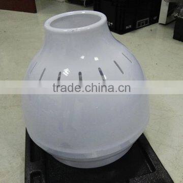 custom thick vacuum formed PC plastic air cleaner assy