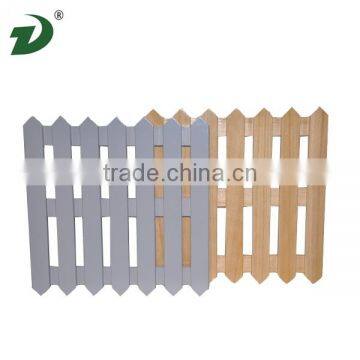 2016 New design garden wood fence outdoor