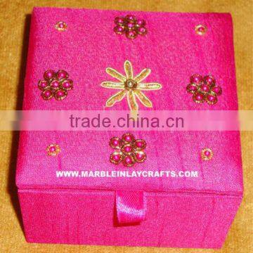 Zari Embroidery Decorative Box