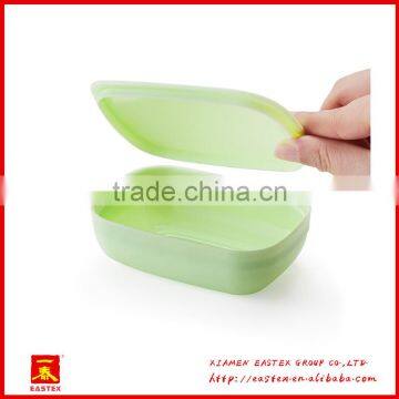 New Style Custom Easy Carry Travel Square Plastic Soap Box/Soap Stand photo-5