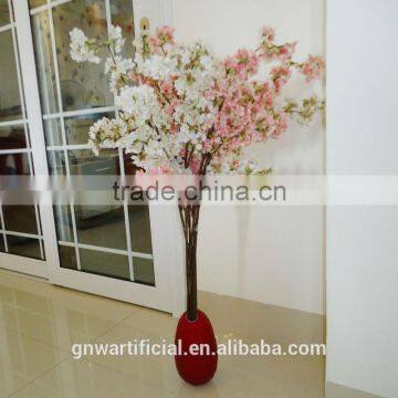 HQ001 GNW 4ft Simulation Cherry Blossom Flower Branches for Hotel Home Decoration photo-3