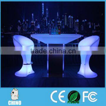 LED Restaurant Table With Chair Dining Table LED Coffee Table CT-8856 photo-3