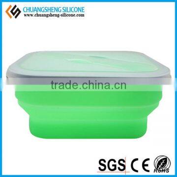 Food Grade Certified Reliable Silicone Lunch Box
