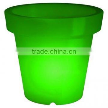 LED glow flower pot/LED vase/16 color change pot