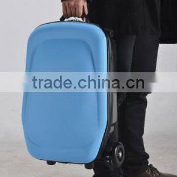 Business trolley scooter suitcase with aluminium frame