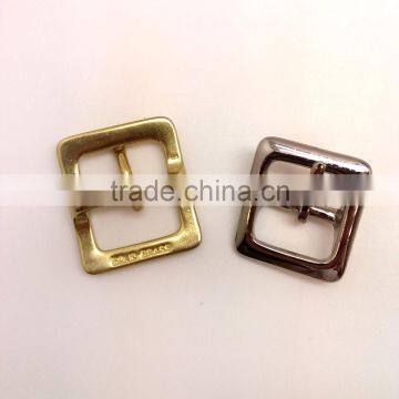 Solid Brass Center Bar Buckle With One Prong, Polished Belt Buckle photo-5