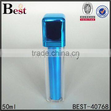 Luxury Acrylic Cosmetic Cream Jar With Lid 30ml 50ml Gold Color Airless Cosmetics Cream Empty Jar photo-5