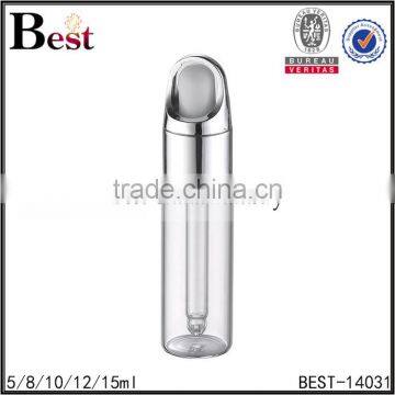 2017 Hot New Products 5ml 10ml 15ml Silver Basket Dropper Bottle Perfume Glass Cosmetic Clear Essential Oil Glass Bottle Perfume photo-5