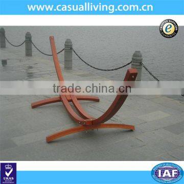 Russia Pine Wooden Arc Hammock Stand Frame Cheap