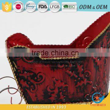 Garden Galvanized or Iron Plant Pot Decorations Pots for Gardening Metal Tub Planter photo-5