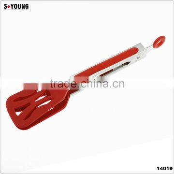 14019 Silicone Kitchen Serving tongs Gril tongs Salad Tongs