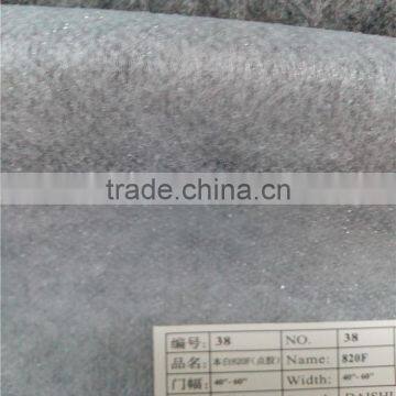 Nonwoven fusible interlining double dots glue dot glue interlining