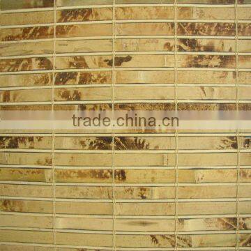 Natural tiger strand bamboo blind