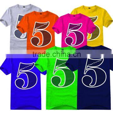 T Shirts Crew neck women / New Trendy 2017 t shirts / T Shirts with sublimation and screen printing OEM