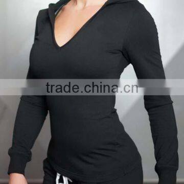 Hot Sale Summer Custom Logo Cotton Blank Long Sleeve T-shirt For Women