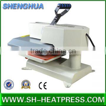 shaking head swing type heat press machine for sublimating tshirt fabric