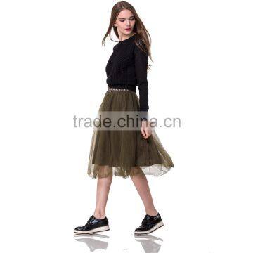 Guangzhou Domin Factory Directly Wholesale Ladies Popular Skirt photo-3