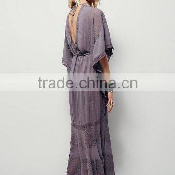 2017 Summer Lace Beach Maxi Kaftan for Summer Patterns photo-3