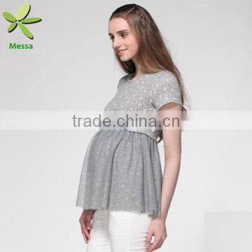 High quality New design ladies open front blouse